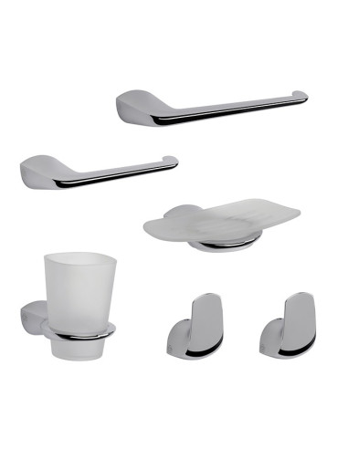 Epuyén Kit de Accesorios Cromo – FV 0179.06/L2-CR